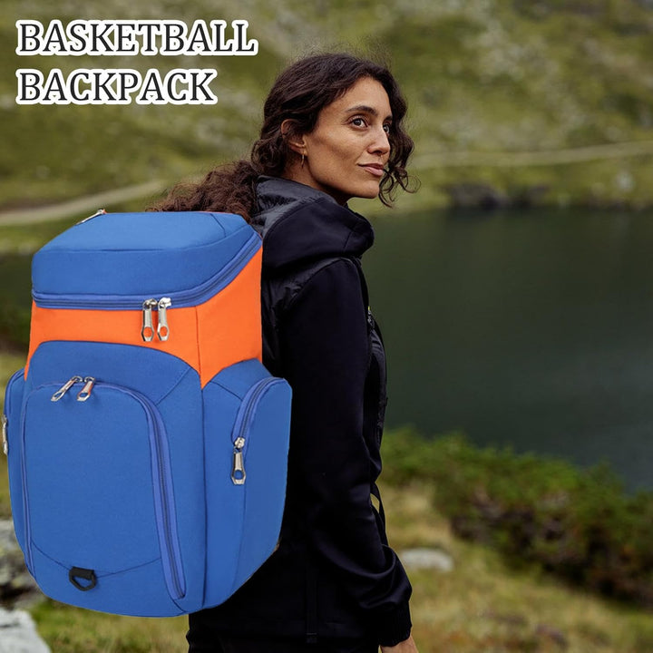 Basketball-Rucksack für Herren – Großes 30L Sporttasche mit wasserdichtem Boden – Draycor