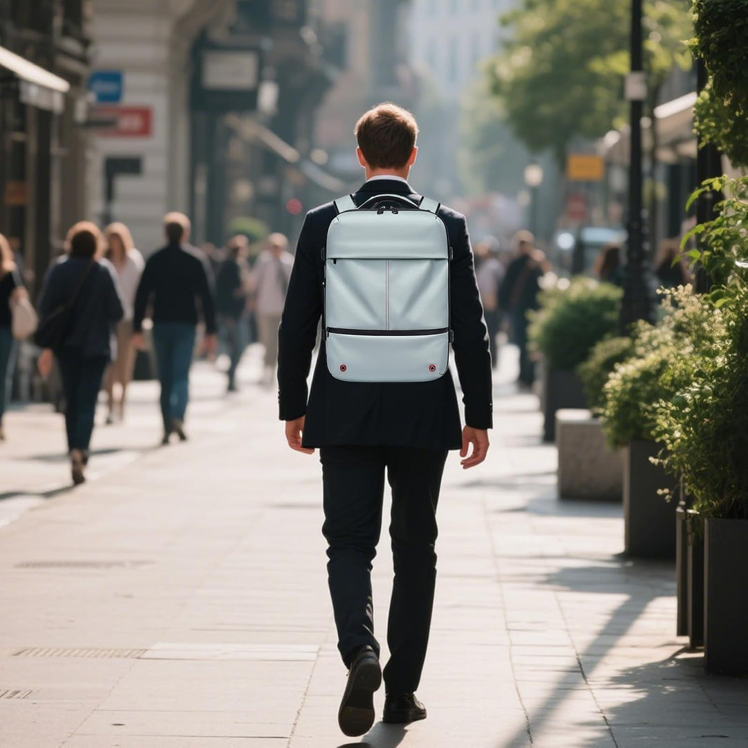 Erweiterbarer und wasserdichter Reiserrucksack mit Vakuumkompression – Arvid