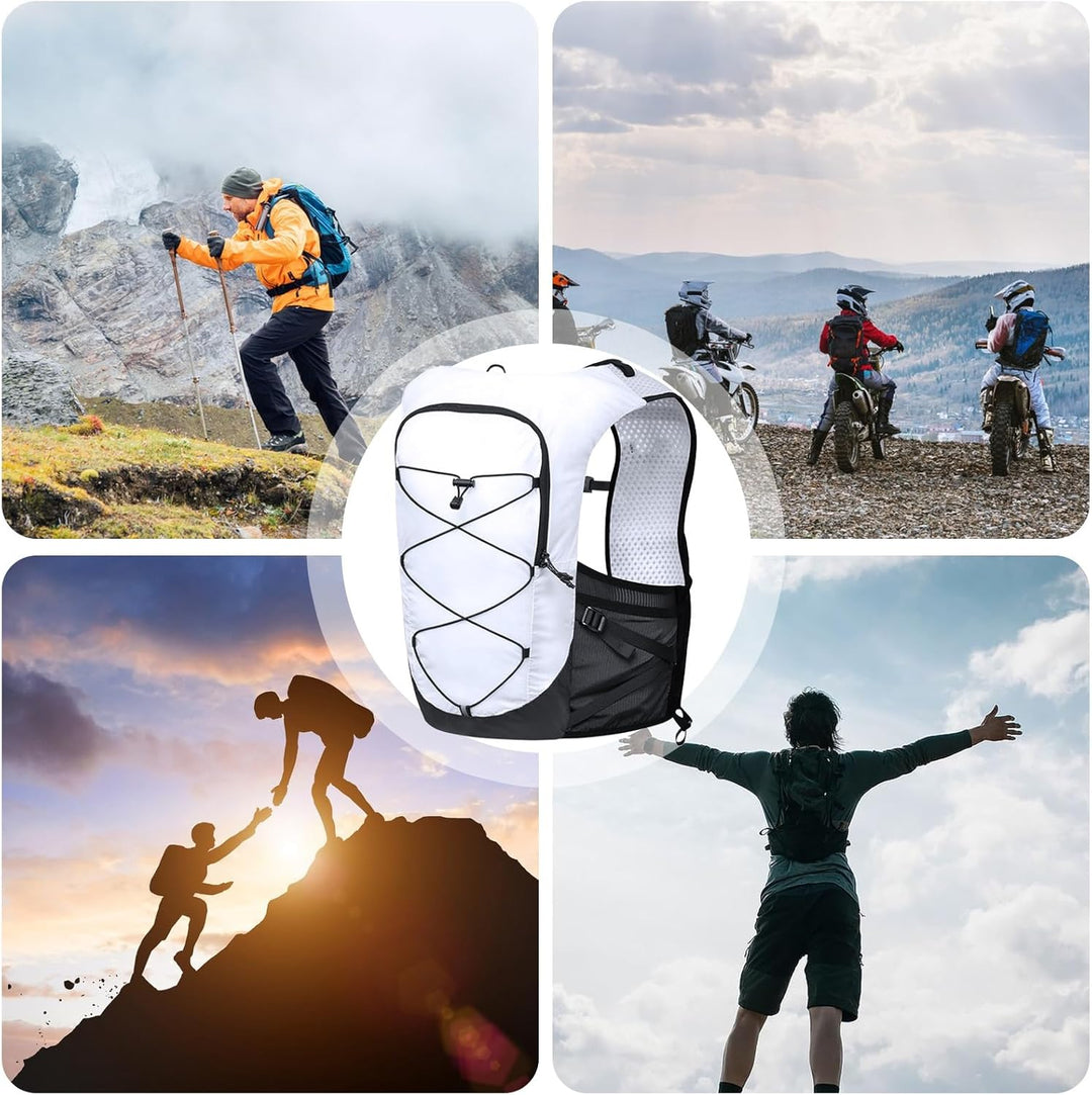 Laufweste Rucksack – Leichter Hydration Pack für Trails und Radfahren – Alvory