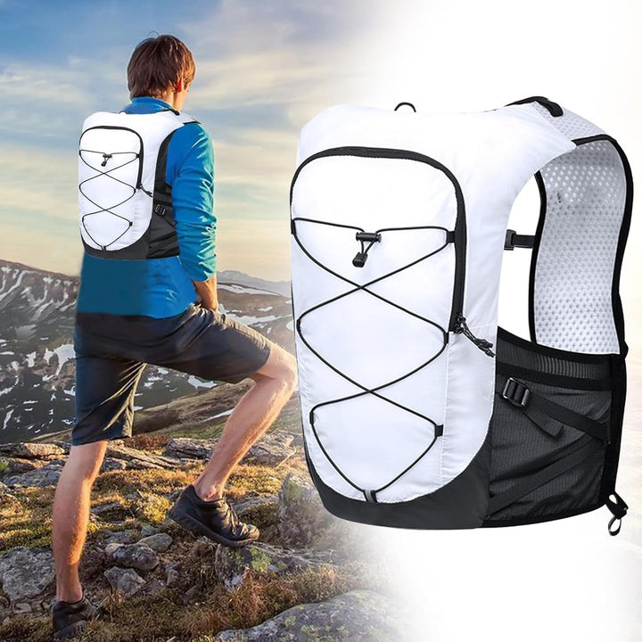 Laufweste Rucksack – Leichter Hydration Pack für Trails und Radfahren – Alvory