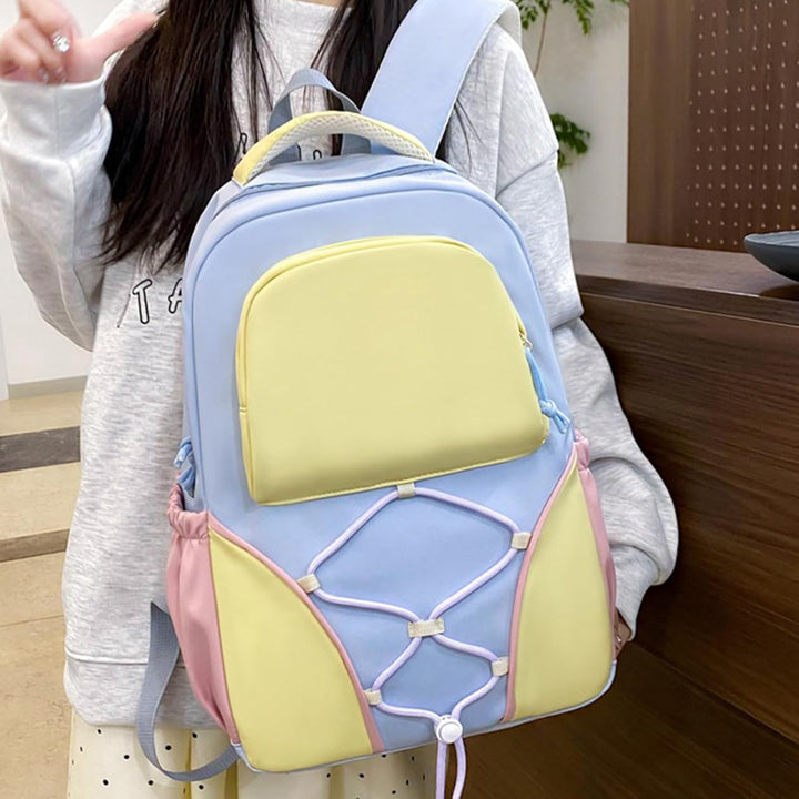 Schulrucksack-Set – Rucksack mit großem Volumen für Schüler mit Federmäppchen und Taschen – Nivora