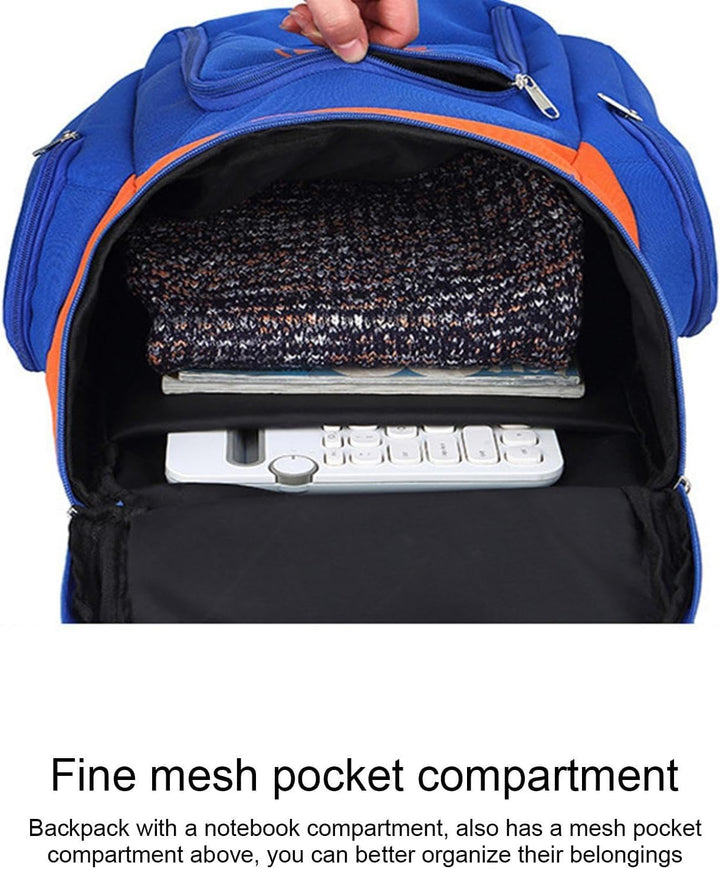 Basketball-Rucksack für Herren – Großes 30L Sporttasche mit wasserdichtem Boden – Draycor