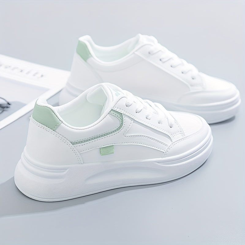 Nina – Schicke weiße Sneaker mit leichtem Komfort – Produktansicht 11