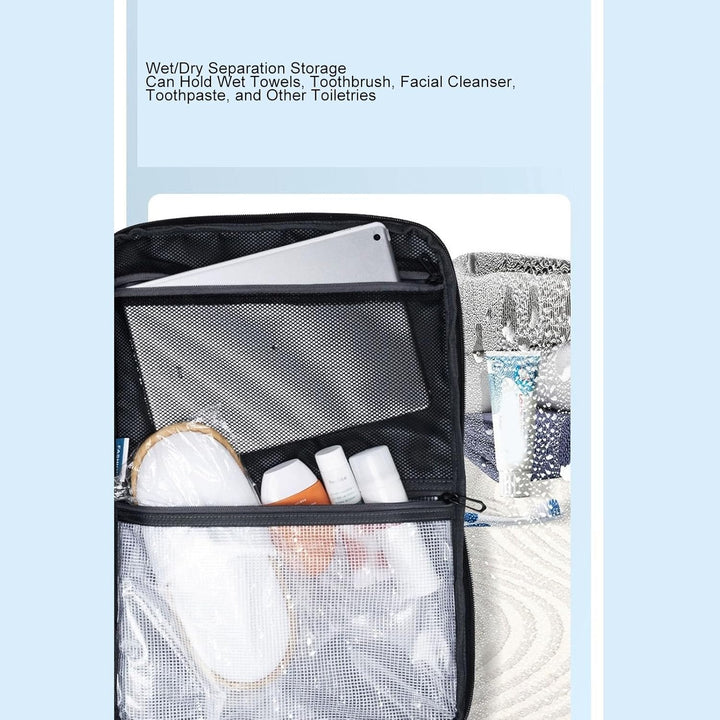 Erweiterbarer Vakuum-Reiserucksack 56–75L mit Pumpe – Dravion