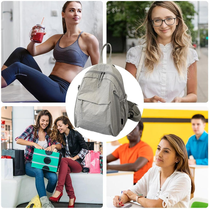Wasserdichte Freizeit-Rucksack – Mehrere Fächer Reisetasche & Schulranzen – Arvion