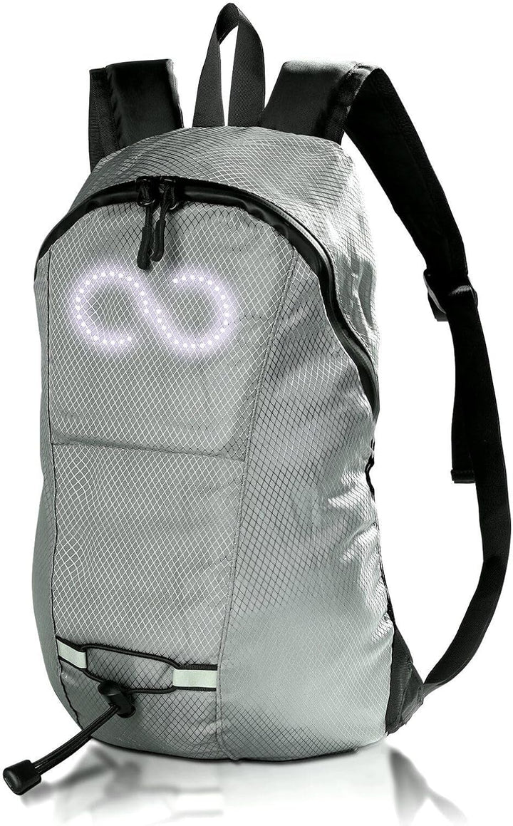 LED-Reise-Rucksack – Wasserdichter leuchtender Rucksack mit audio-responsivem Glühen – Nexora
