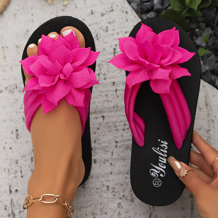 Rose – Elegante Blumensandalen – Produktansicht 5