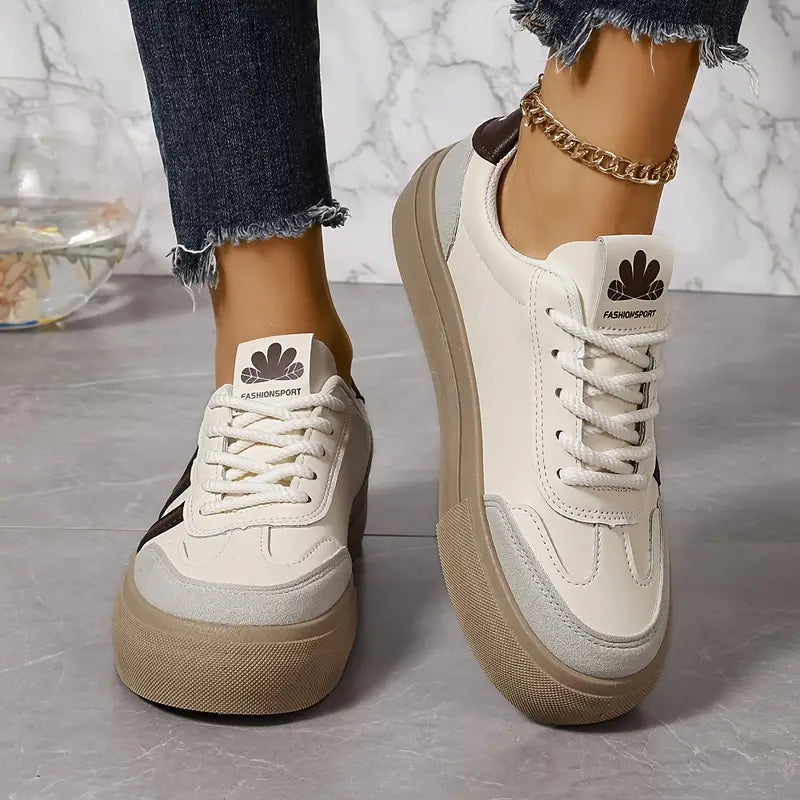 Modische Plateau-Sneaker Damen – Talia