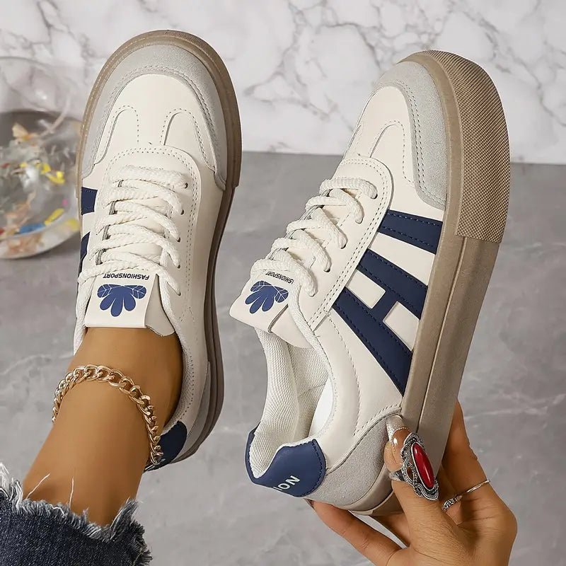 Modische Plateau-Sneaker Damen – Talia