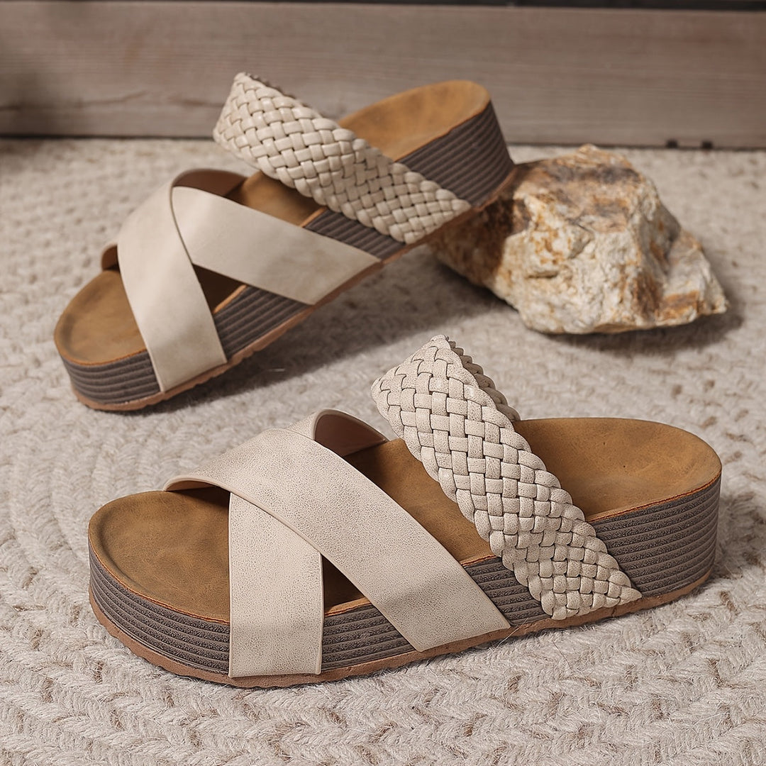 Elisabeth – Elegante geflochtene Sandalen – Produktansicht 7