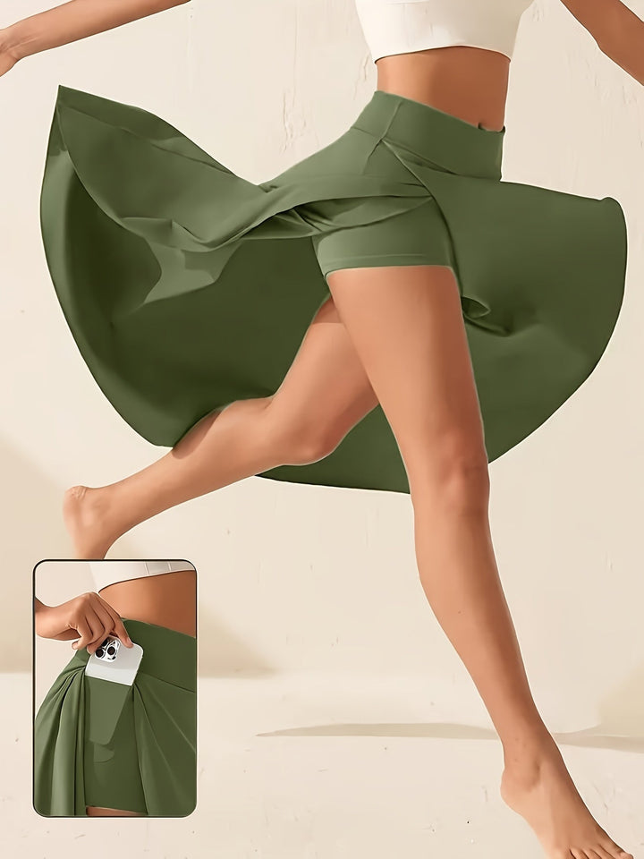 Sommerliche Hose Rock mit Taschen – Soraya