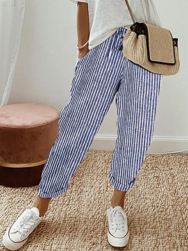 Clara – Fließende, bequeme und elegante Hose – Produktansicht 9