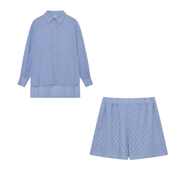 Marlene – Leichtes Blusen- und Shorts-Set – Produktansicht 17