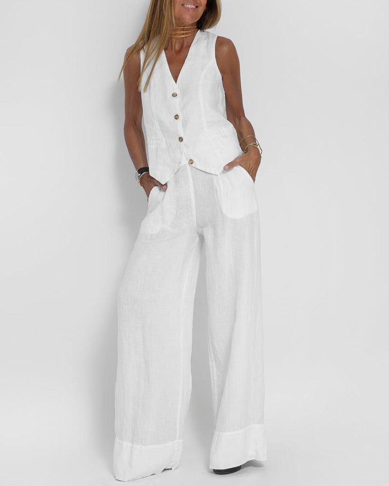 Damen Sommer-Set mit Top und Shorts – Esmee