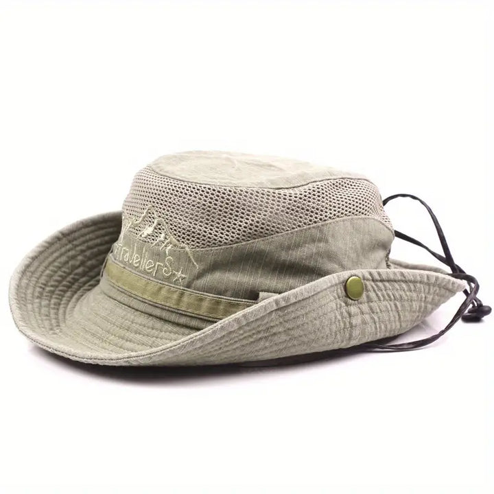 Outdoor Sonnenhut mit Verstellbaren Riemen und Breiter Krempe – Solantra