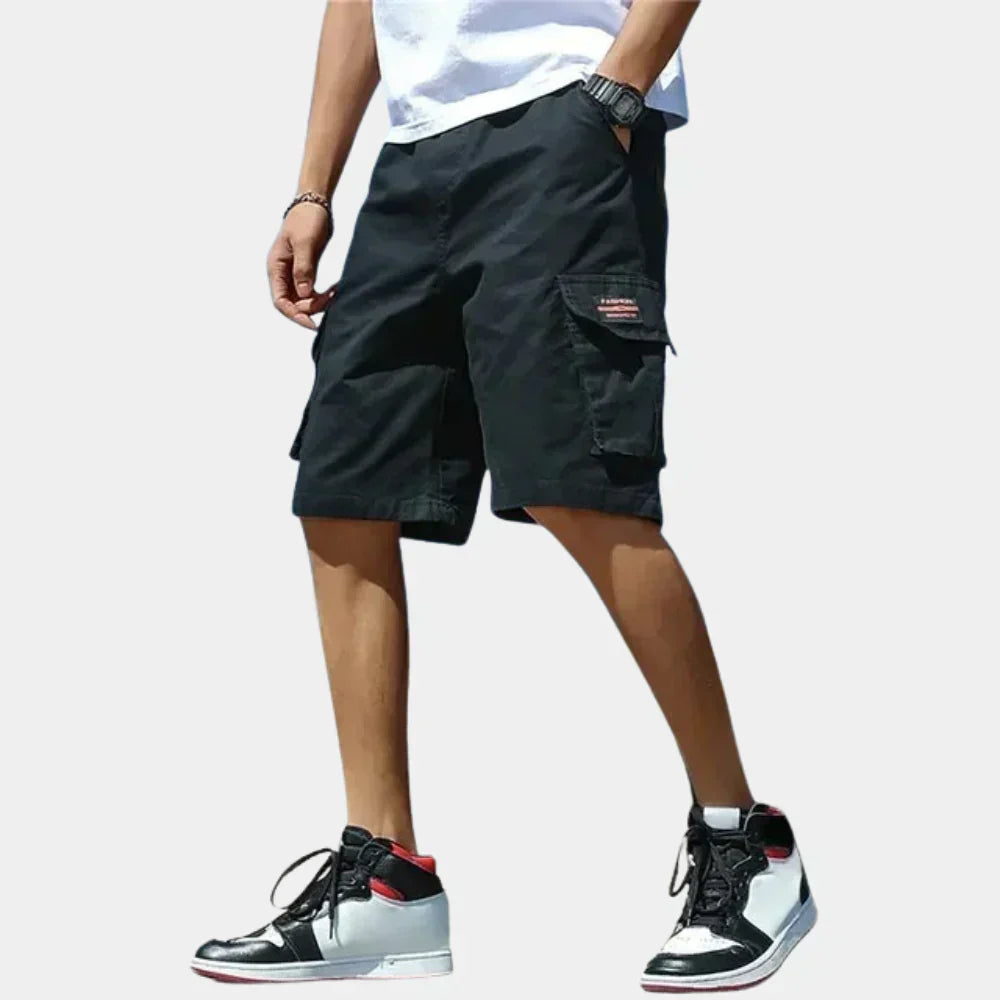 Kurze Cargo Shorts aus Baumwolle – Finn