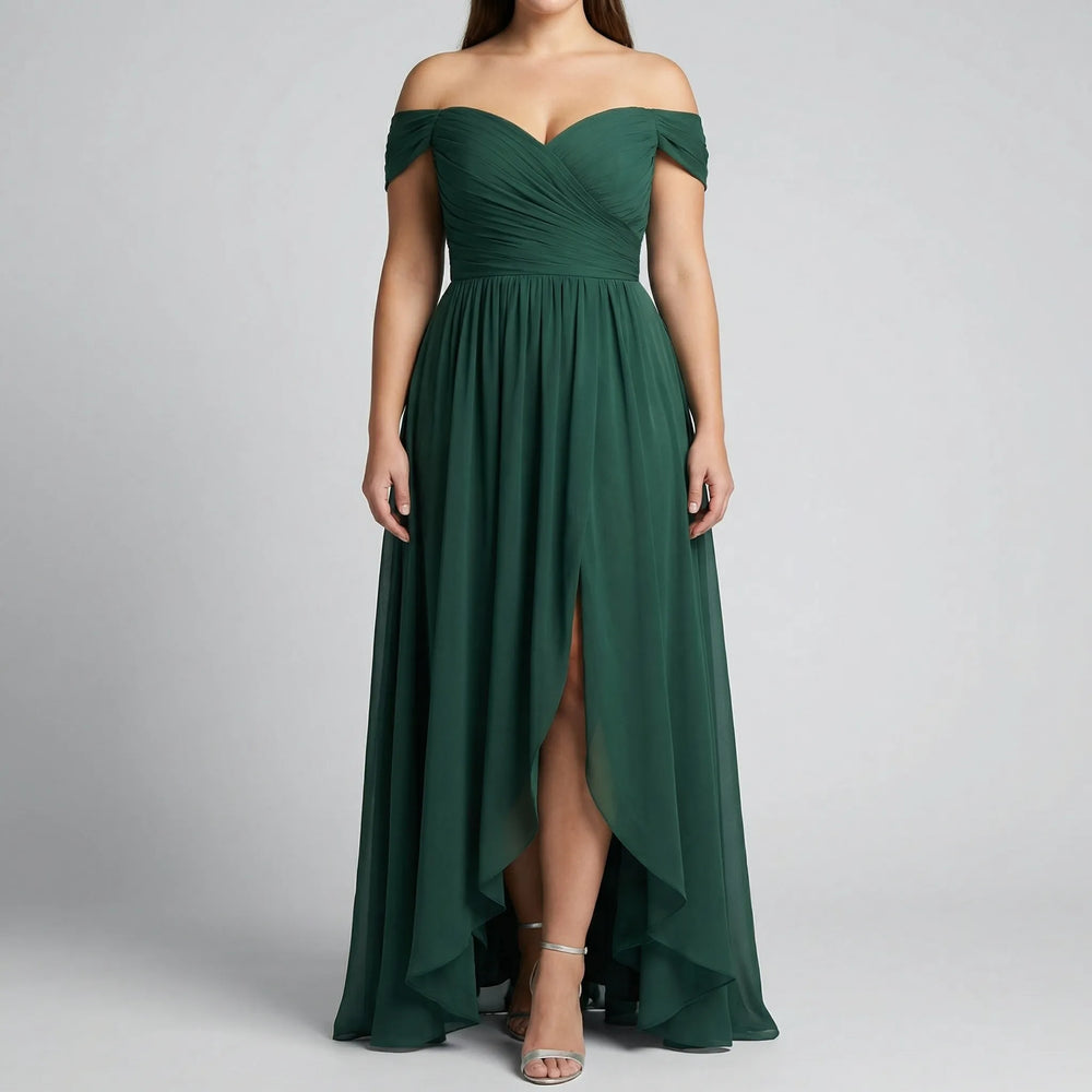 Abendkleid Große Größen Mit Raffung - Alyssa