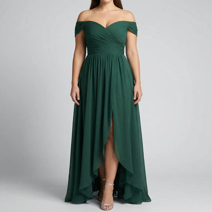 Abendkleid Große Größen Mit Raffung - Alyssa