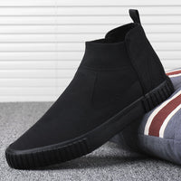 Herren Canvas-Sneaker mit High-Top-Design – Lennard