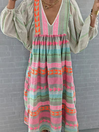 Sommerliches Maxikleid mit Farbverlauf – Solenne