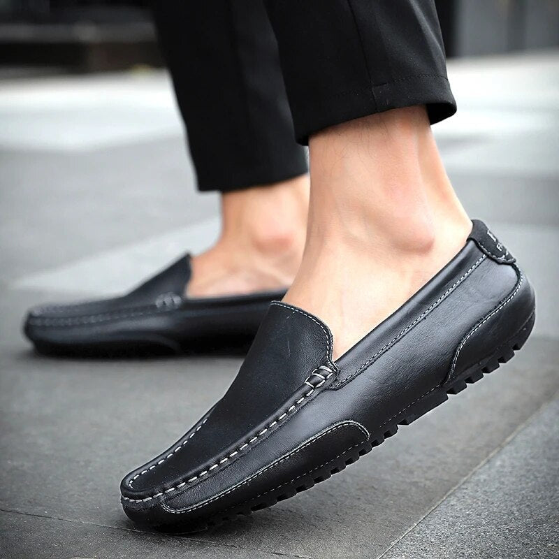 Herren Leder-Loafer – Damiano