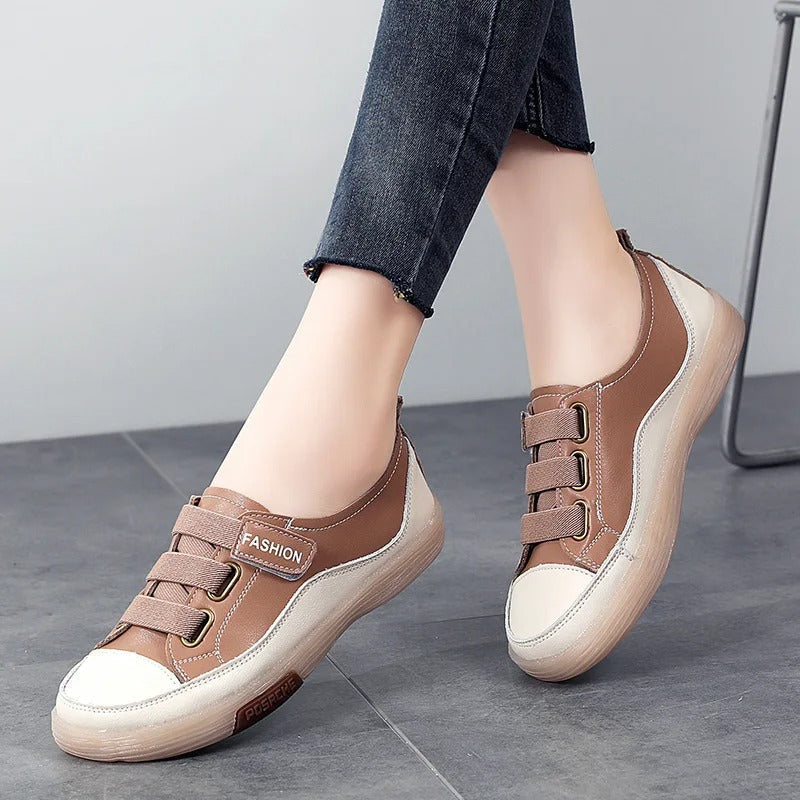 Elegante Echtleder-Sneaker für Damen – Beatrice