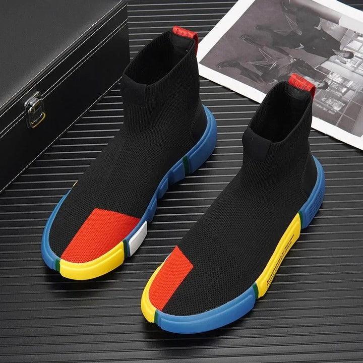 Leichte Herrensneaker im Socken-Stil – Maverick