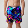 Auffällige Badeshorts Mit Grafikprint - Cameron