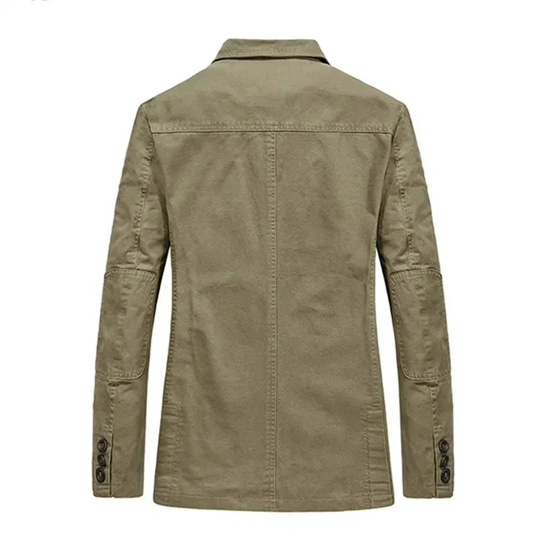 Herren Sommerjacke im Vintage- und Militärstil – Viktor
