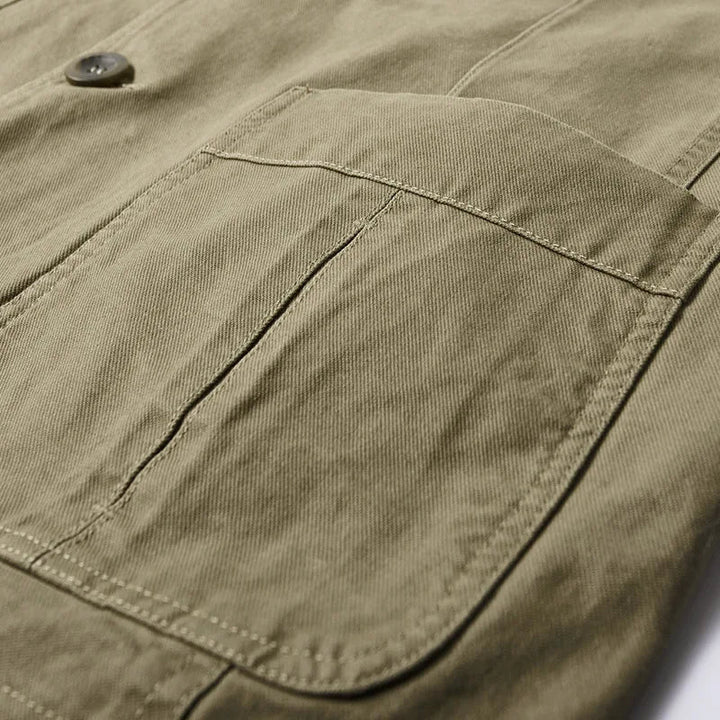 Herren Sommerjacke im Vintage- und Militärstil – Viktor
