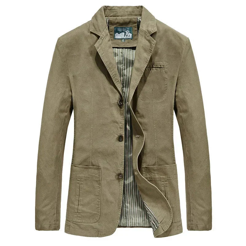 Herren Sommerjacke im Vintage- und Militärstil – Viktor