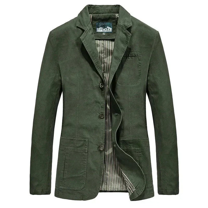 Herren Sommerjacke im Vintage- und Militärstil – Viktor