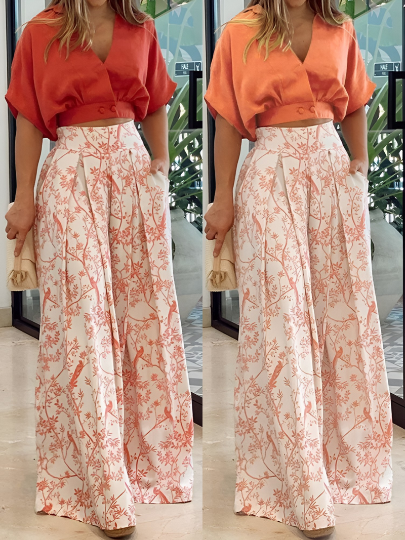 Zweiteiliges Sommer-Set für Damen – Estelle