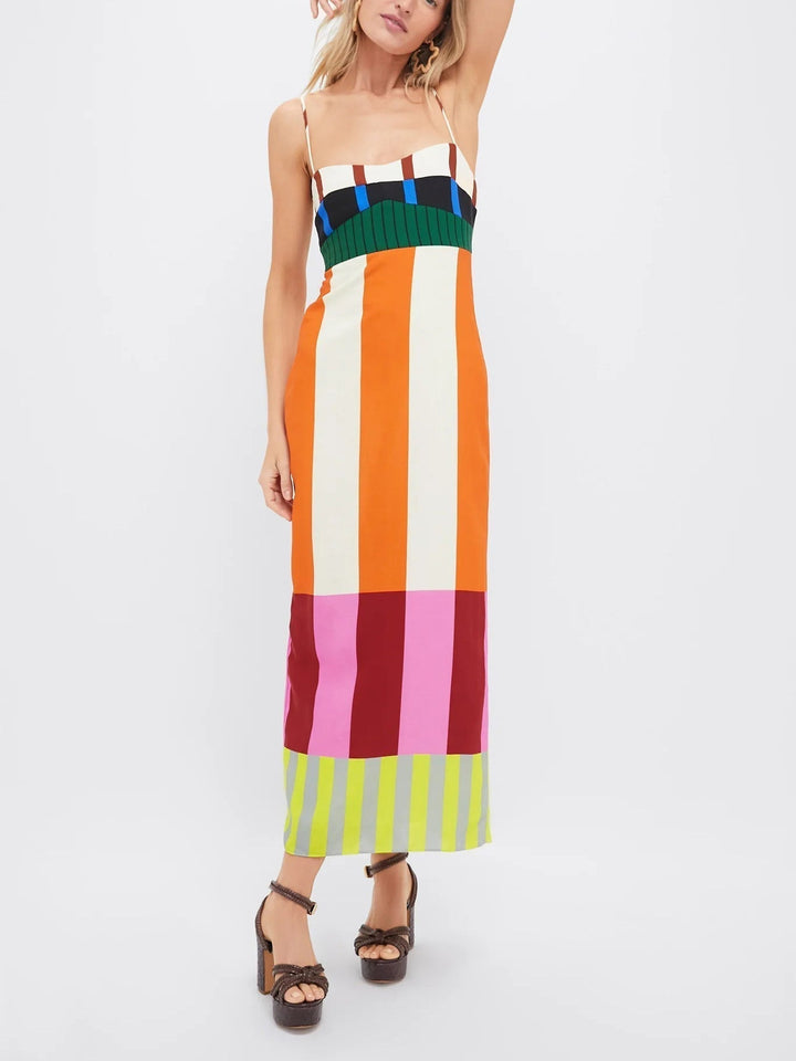 Mareike – Kleid Colorato mit Streifen – Produktansicht 3