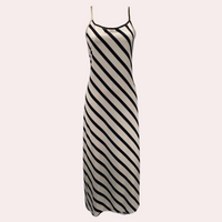 Ärmelloses Gestreiftes Sommerkleid – Marise