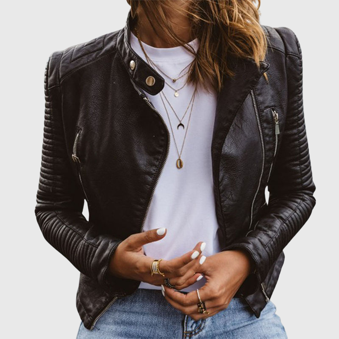 Sophie – Jacke aus Echtleder – Produktansicht 1