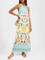 Josefine – Midikleid ärmellos mit Blumenprint Resort Sunshine – Produktansicht 1