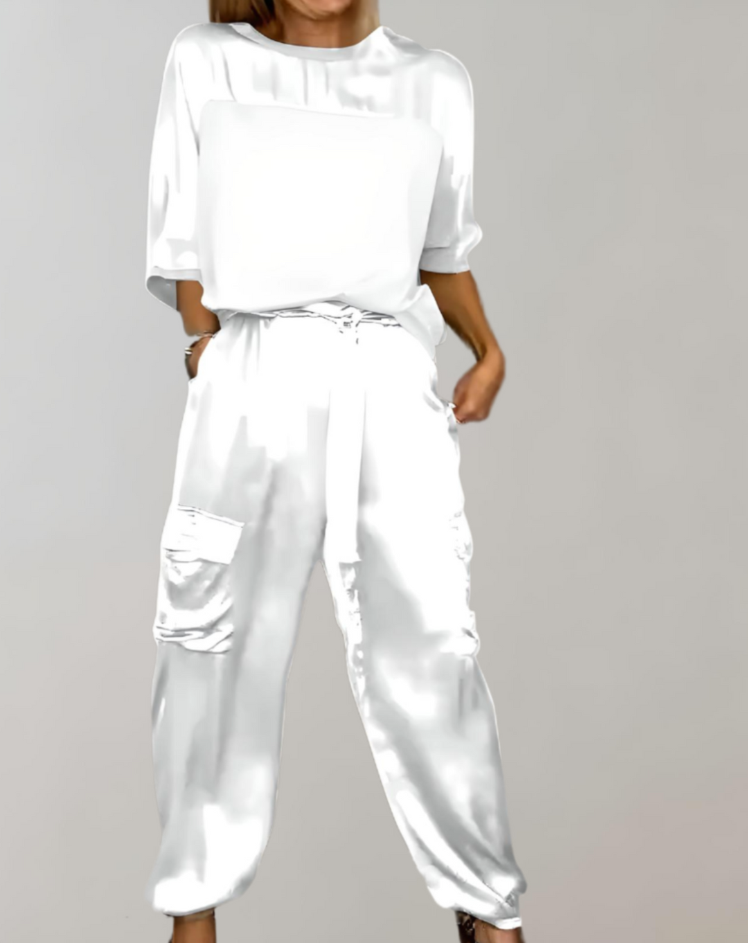 Frieda – Cargo-Lounge-Set aus Seide – Produktansicht 9