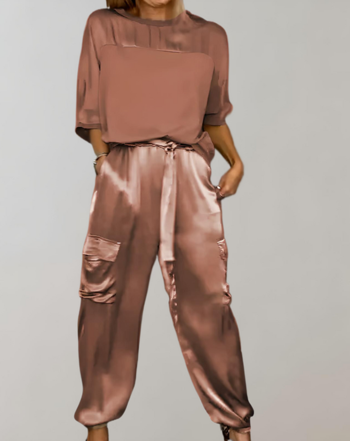 Frieda – Cargo-Lounge-Set aus Seide – Produktansicht 10