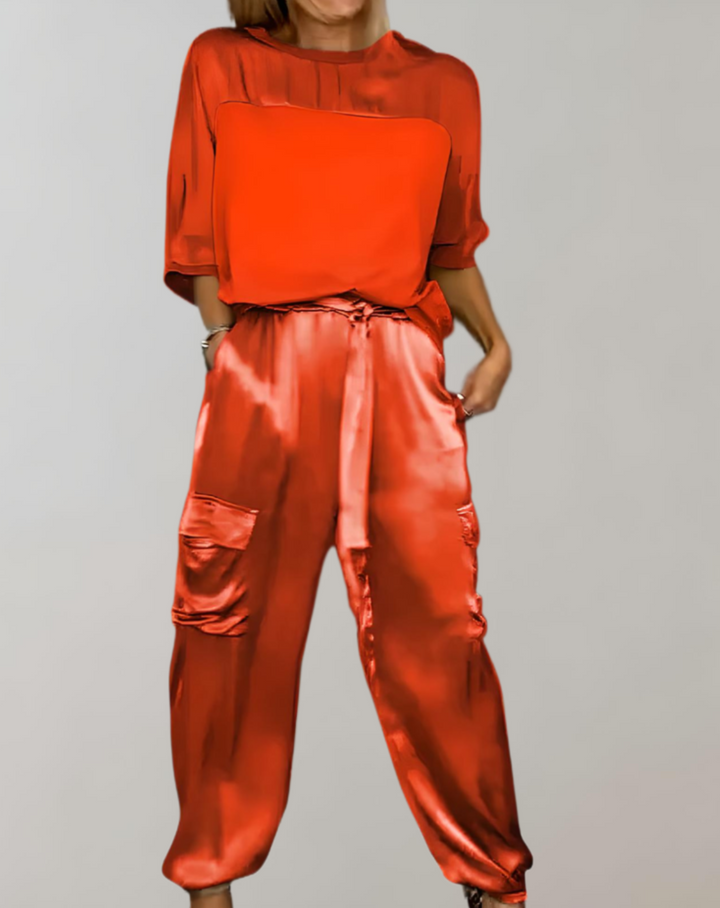 Frieda – Cargo-Lounge-Set aus Seide – Produktansicht 11