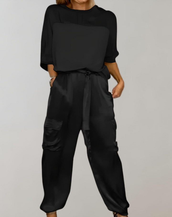 Frieda – Cargo-Lounge-Set aus Seide – Produktansicht 8