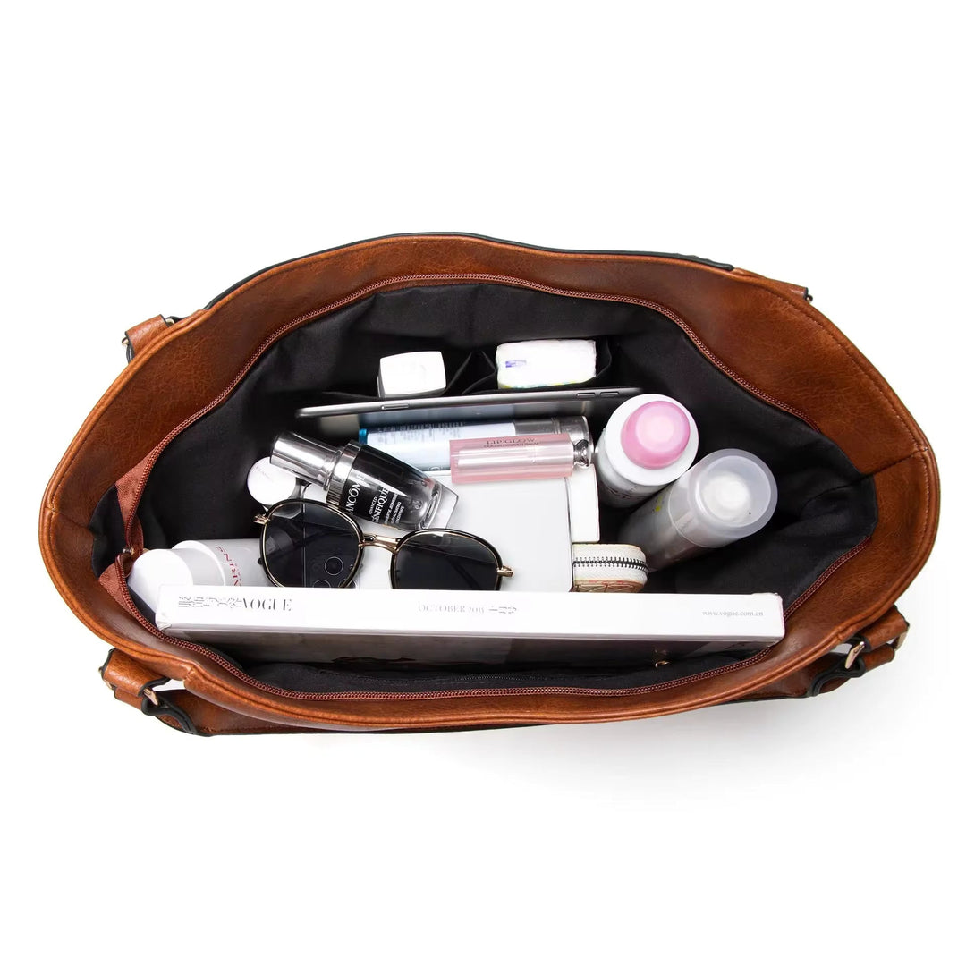 Paula – Zeitlose Ledertasche – Modell Emilia – Produktansicht 8