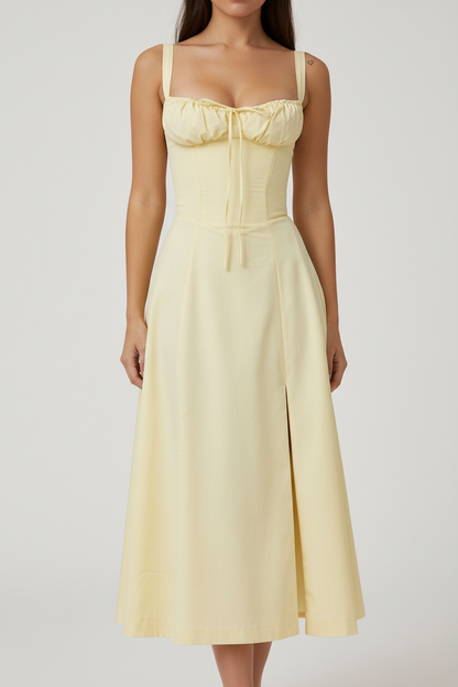 Eng Anliegendes Bustierkleid - FloralDream 