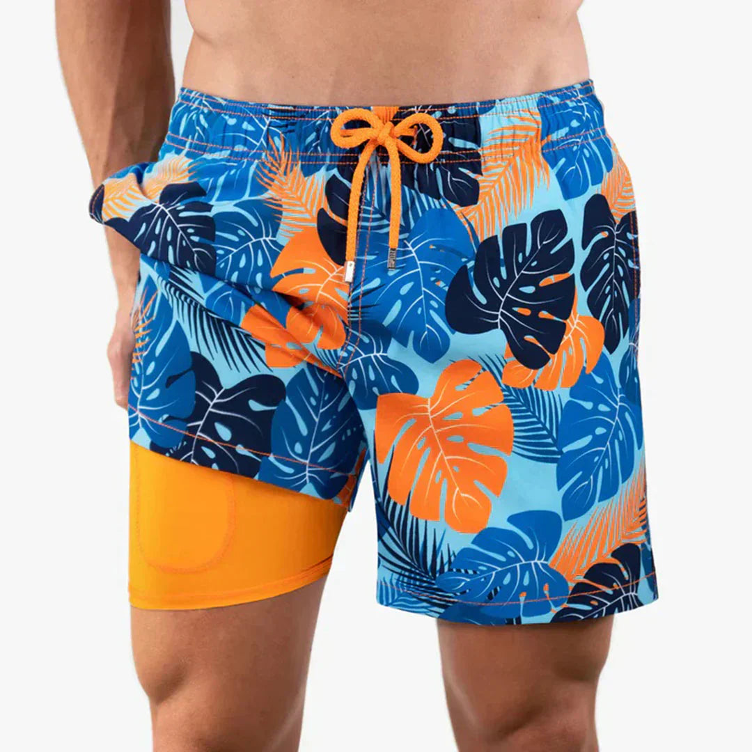 Schnell trocknende Herren Badehose mit modernem Schnitt – Dario