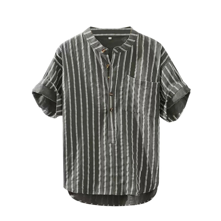 Gestreiftes Herren Sommerhemd – Jesse