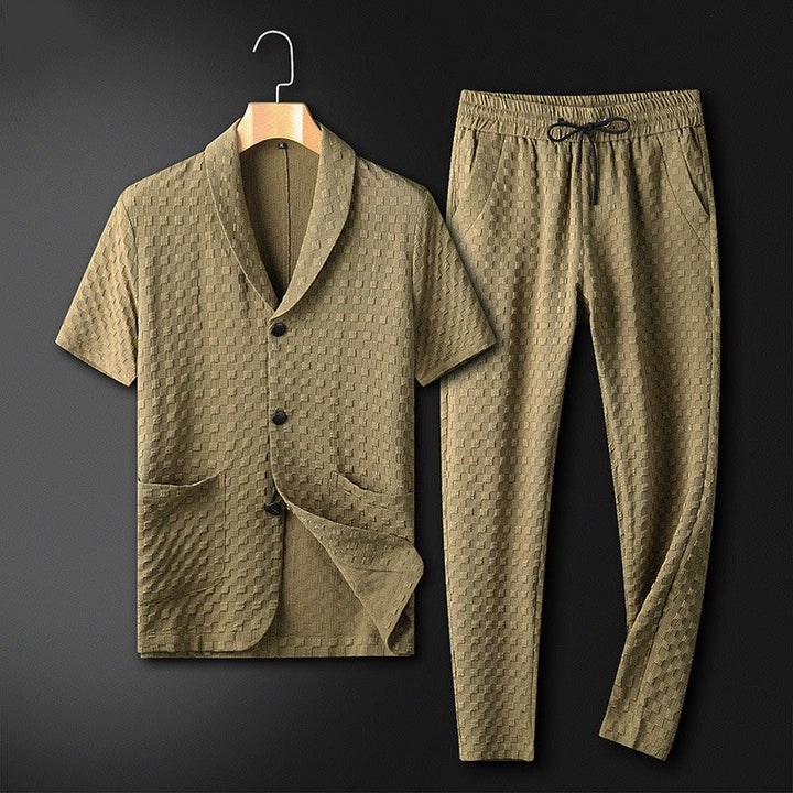Trendiges & bequemes Business-Sommer-Set für Herren – Timothy