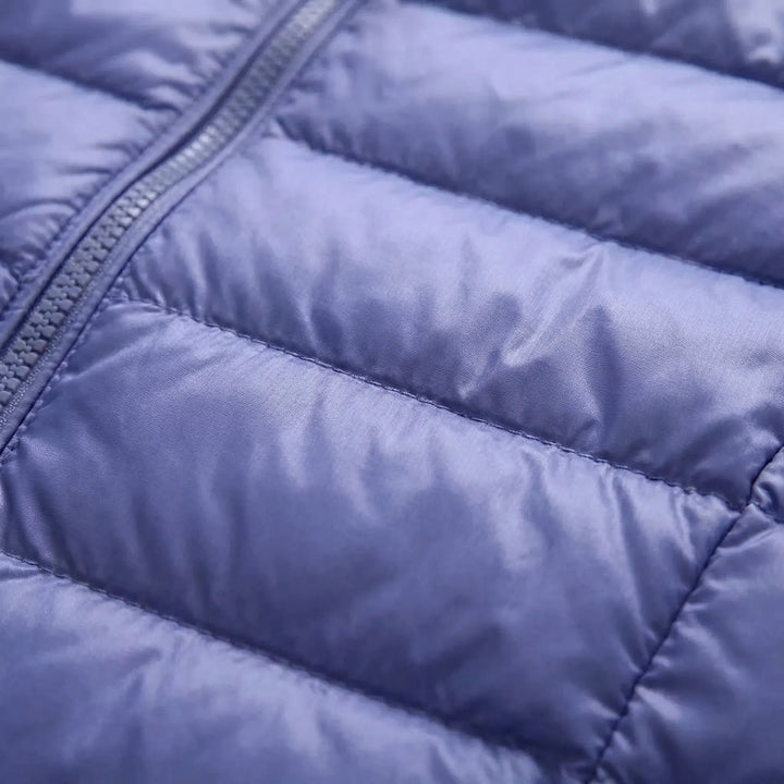 Gefütterte Jacke Mit Reißverschluss In Großen Größen - Rose