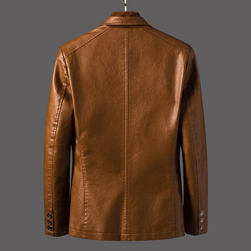 Herren-Lederblazer – Leonardo