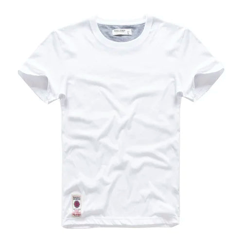 Klassisches Baumwoll-T-Shirt mit zeitlosem Look – Victor