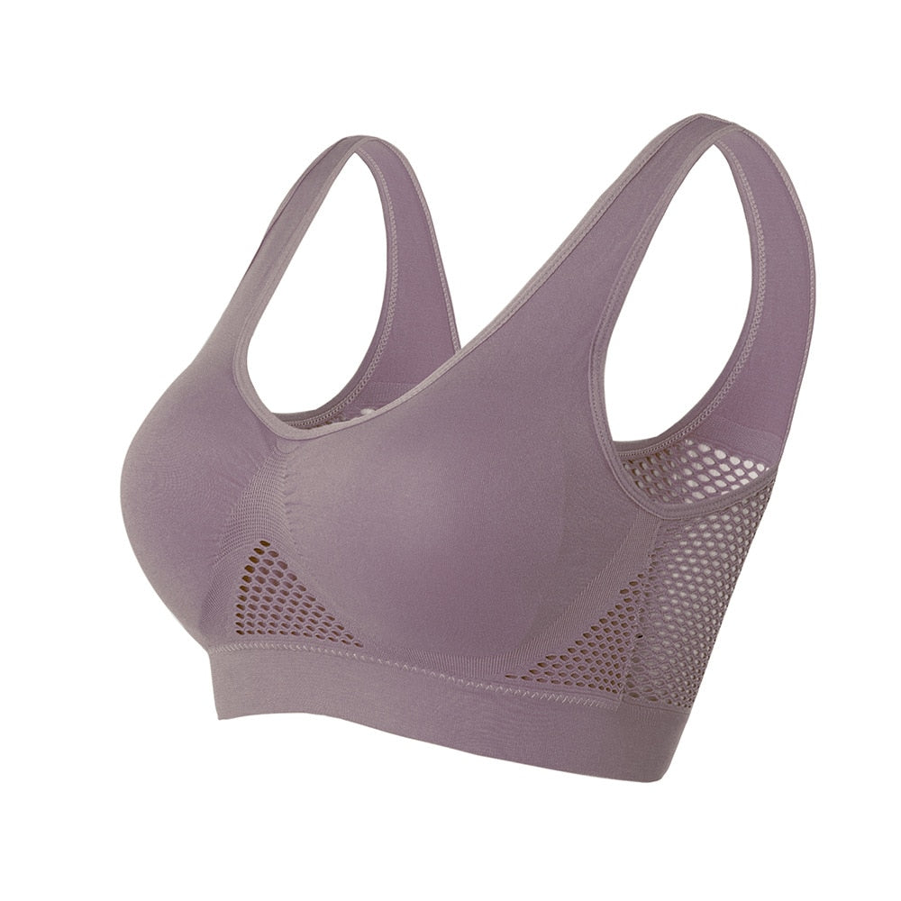 Atmungsaktiver Mesh-Sport-BH – Sofia